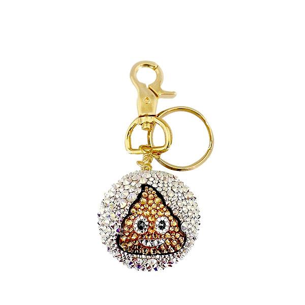 スワロフスキーボール バッグチャーム うんちくん スワロボール うんち