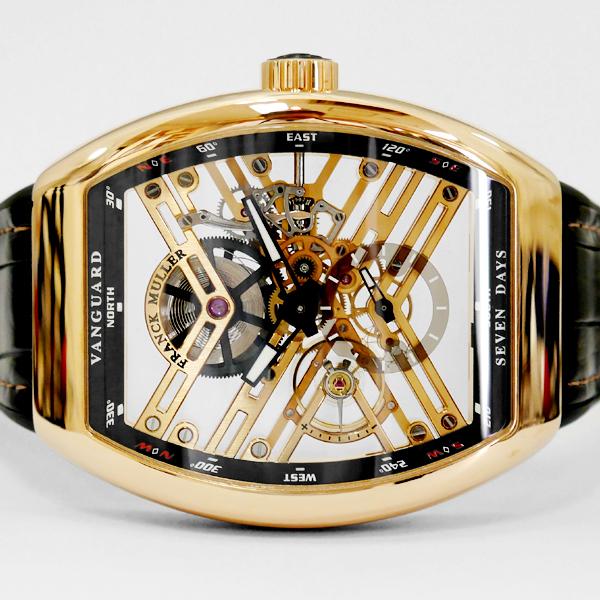 FRANCK MULLER フランクミュラー ヴァンガード スケルトン 7