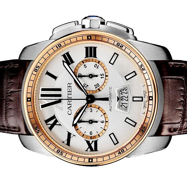 Cartier カリブル ドゥ カルティエ クロノグラフ 18k ピンクゴールド コンビ メンズ W 新品 未使用品 W ジュエリーささき 通販 Yahoo ショッピング