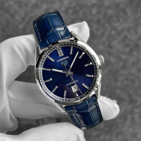 TAG Heuer タグホイヤー/カレラ・キャリバー5・デイト/メンズ/自動巻/WBN2112.FC6504/WQV****/SAランク/92【中古】 gbss_wbn2112-fc6504-240927