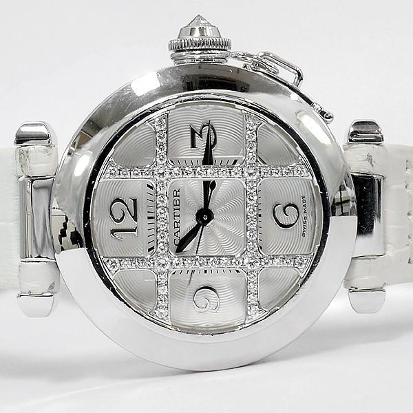 Cartier（カルティエ） パシャ グリッド ダイヤモンド 32mm レディース