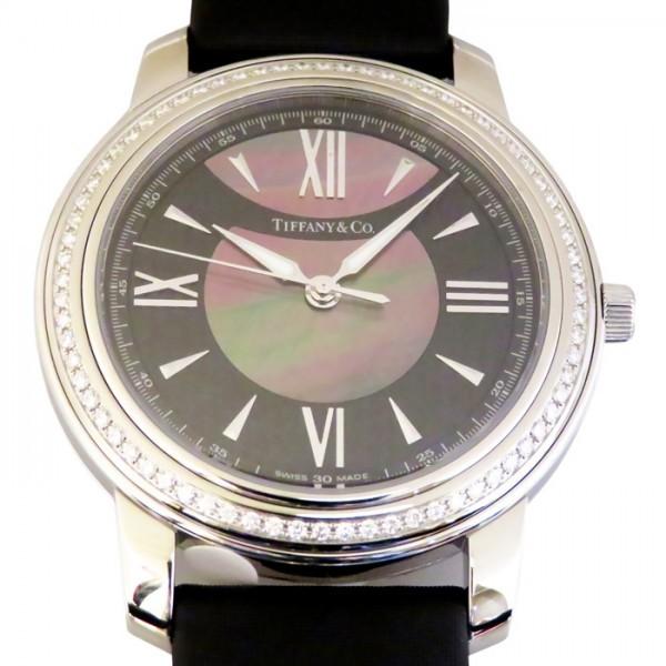 ティファニー その他 マーク 付与 ダイヤモンド Z0046 17 10b90a40a ブラック文字盤 新品 腕時計 メンズ