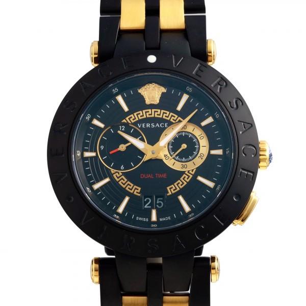 VERSACE ヴェルサーチ Versace Vレース V-レース VEBV00619 ブラック 