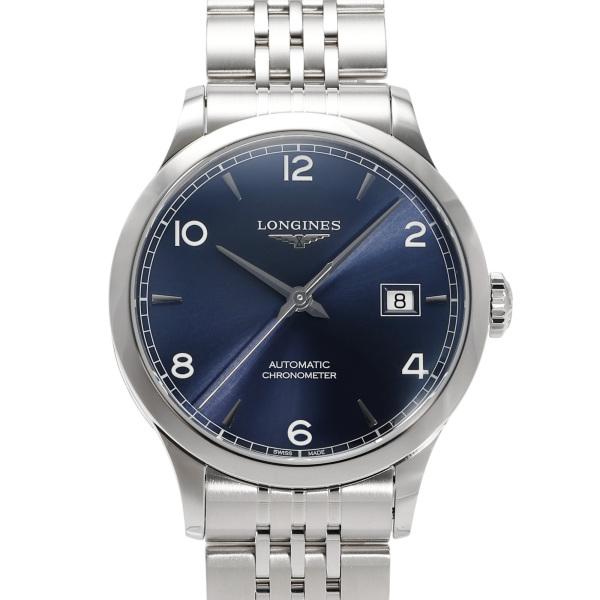 LONGINES（ロンジン） レコード L2.820.4.96.6 ブルー文字盤 新品