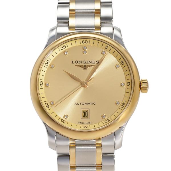 LONGINES ロンジン クォーツ時計 シルバー/ゴールド ロンジン コンクエスト クラシック ムーンフェイズ クロノグラフ