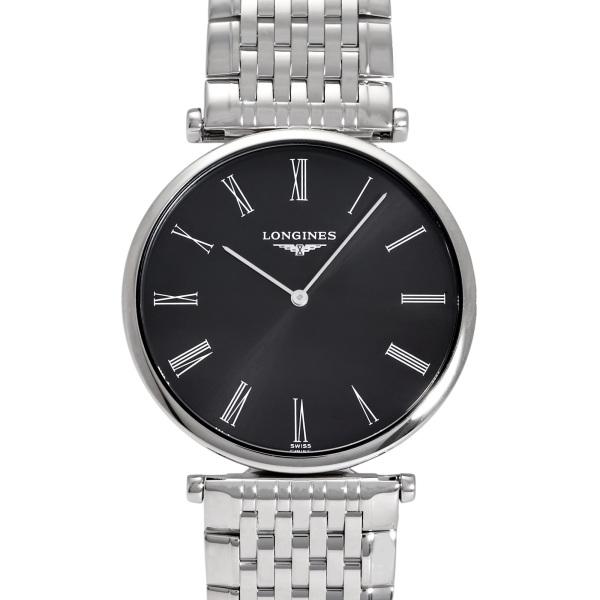 極美品【メンズ/稼働】ロンジン 腕時計 グランドクラシック L4.709.4 LONGINES ロンジン グランドクラシック L4.709.4.51.6 ブラック