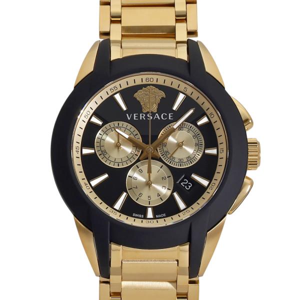 ヴェルサーチ クロノグラフ QZ ブラック文字盤 楽天市場】VERSACE ヴェルサーチ キャラクター メデューサ
