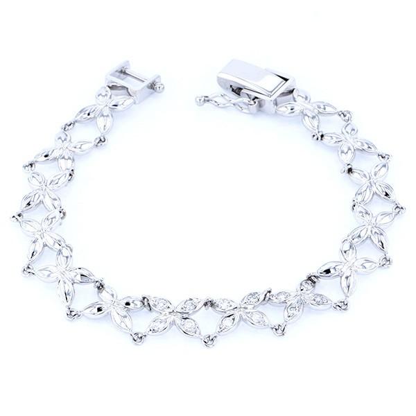 難あり　ゆきざき　プラチナ1ctダイヤモンドブレスレット プラチナ ダイヤモンド ブレスレット : ジェムキャッスルゆき