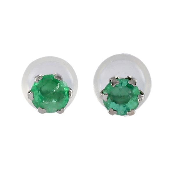 Pt900 エメラルドピアス PT900 エメラルド ピアス : ジェムキャッスル ゆきざき - 通販
