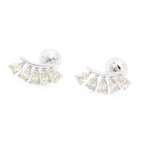 ユキザキセレクトジュエリー ピアス イヤリング ホワイトゴールド ダイヤモンド ピアス レディース ジュエリー 新品 Thpnu Epnu Ee