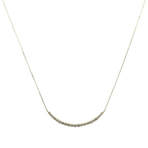 K18イエローゴールド ダイヤモンド ネックレス : ジェムキャッスルゆき