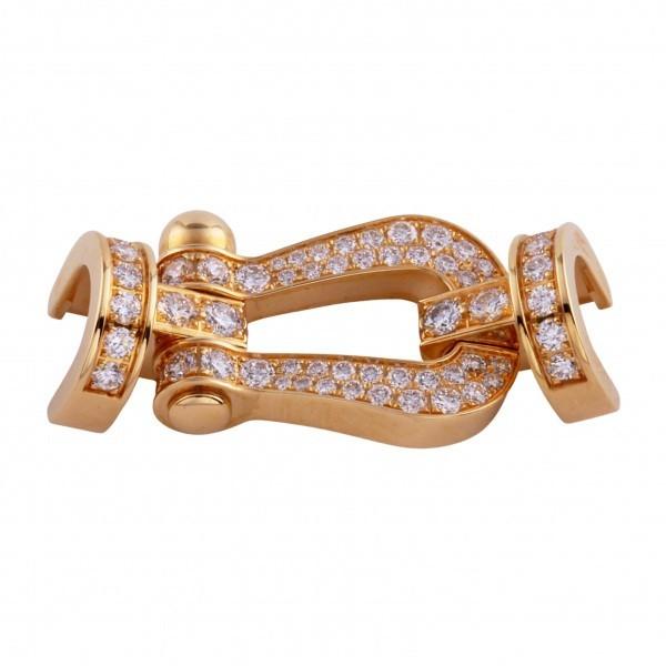 フレッド フォース10 LM フルダイヤ K18YG イエローゴールド バックル  