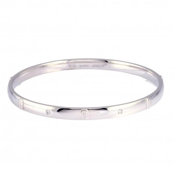 マ*）様 10金刻印あり・ホワイトゴールドバングル ダイヤ付き マ*）様 10金刻印あり・ホワイトゴールドバングル ダイヤ付き マ*）様