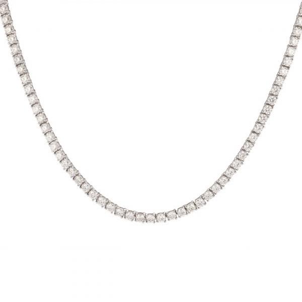 PT900 ダイヤモンド テニス テニスネックレス : ジェムキャッスルゆき