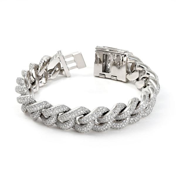 プラチナ900 ダイヤモンド ブレスレット : ジェムキャッスルゆきざき