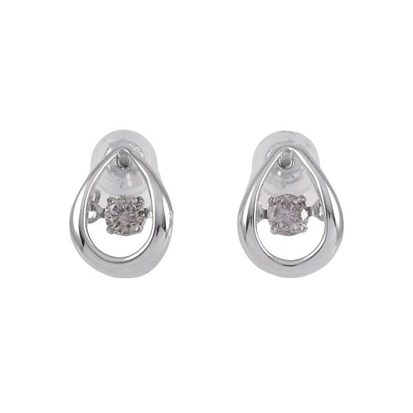 pt900 ダイヤモンド　 ピアス　計0,547ct 　ソーテ2枚 楽天市場】Pt900 ダイヤモンド ピアス【0.8ctUP】プラチナ