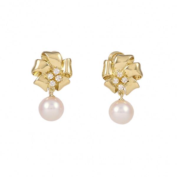 ミキモト ピアス/イヤリング K18YG イエローゴールド 中古 : ジェム