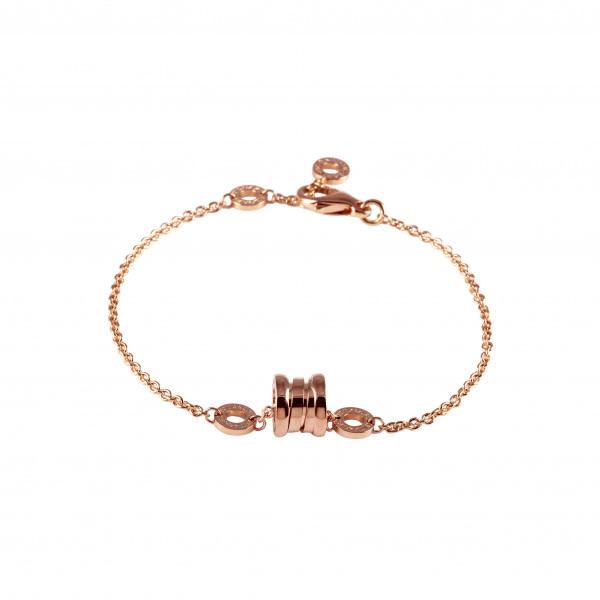 BVLGARI ブルガリ ビーゼロワン エレメント ブレスレット K18PG ピンク  
