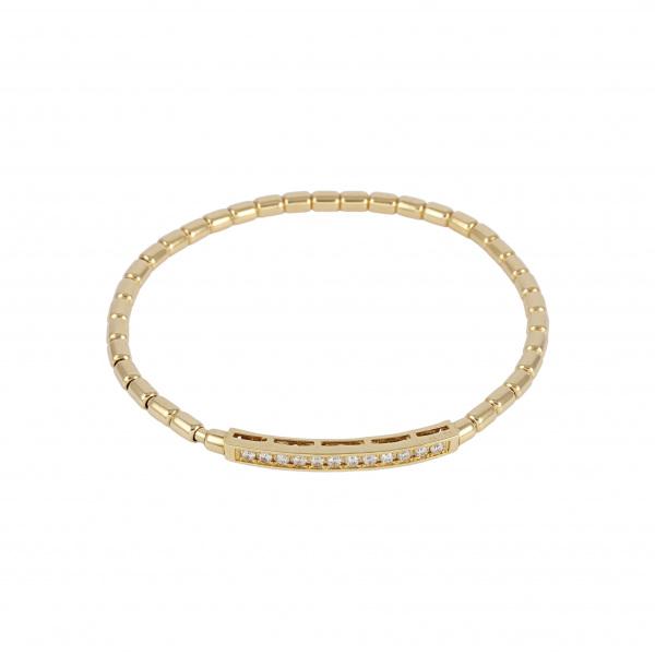 ユキザキセレクトジュエリー18k.ダイヤバングル