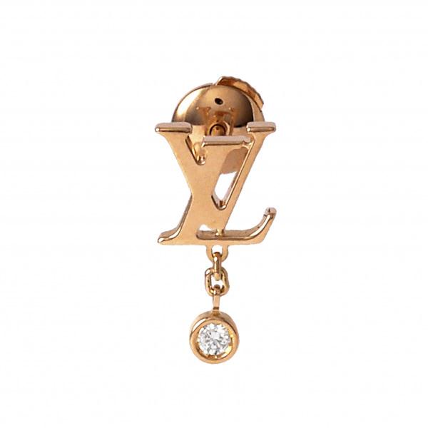 LOUIS VUITTON ピアス　ゴールド　片方 LOUIS VUITTON ピアスゴールド片方