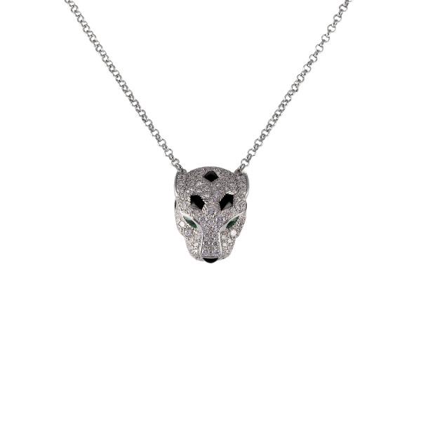 【美品】Cartier カルティエ　パンテール　ペンダント　ネックレス PANTHERE DE CARTIER カルティエ ネックレス パンテール ドゥ パンサー