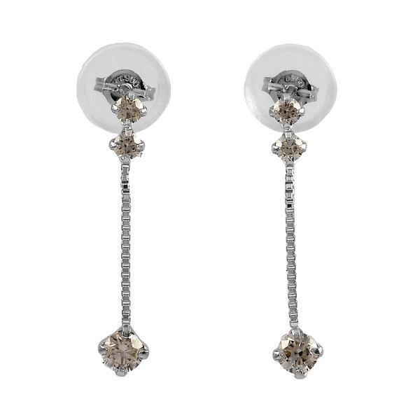 プラチナ900 ダイヤモンド ピアス : ジェムキャッスルゆきざき - 通販