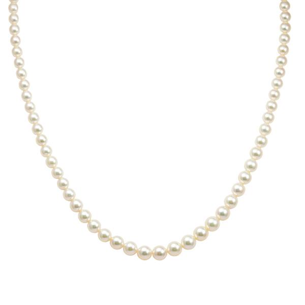 ミキモト パール SV シルバー ネックレス 中古 : ジェムキャッスルゆき  