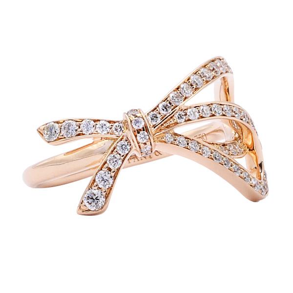 TIFFANY&Co. ティファニー リボン ボウ K18PG ピンクゴールド TIFFANY&Co. ティファニー リボン ボウ K18PG ピンクゴールド