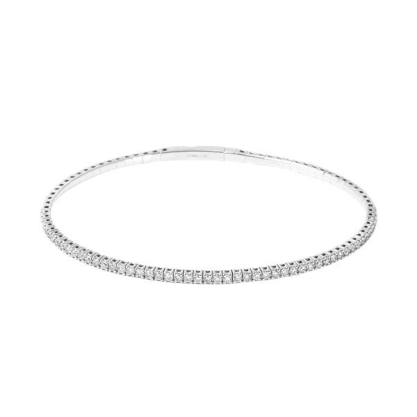 K18ホワイトゴールド ダイヤモンド バングル-Fender Jazz Bass 日本製