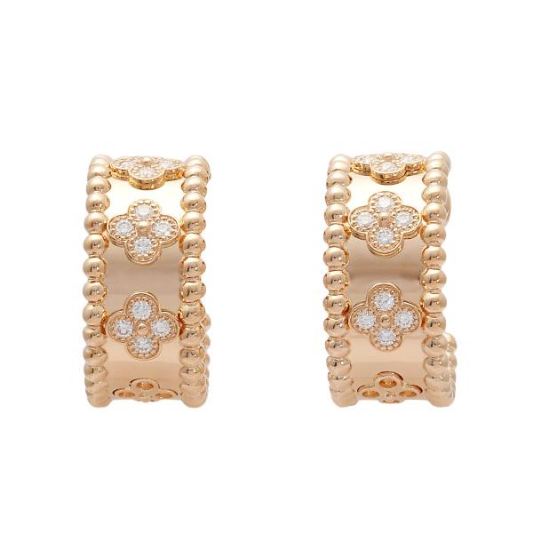 Van Cleef & Arpels ゴールド クローバーピアス ◇ヴァンクリーフアンドアーペル◇四葉クローバー 18K ピアス