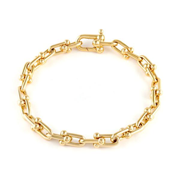 k18YG ハードウェアデザイン アンクレット k18YG ハードウェアデザイン アンクレット 【公式通販】