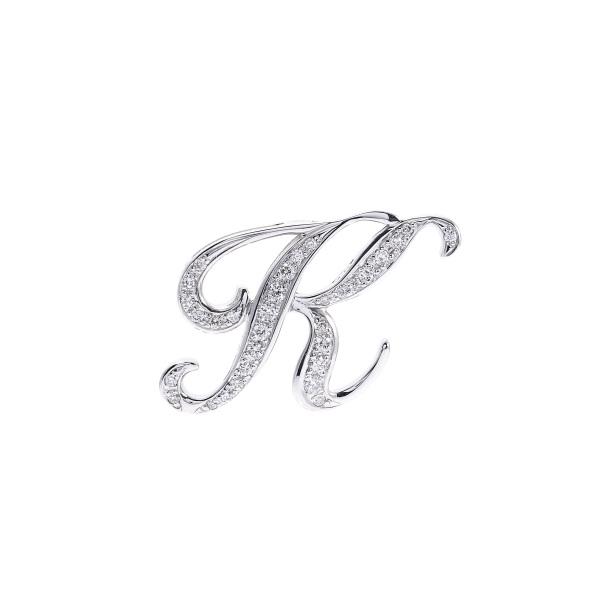 ユキザキ アルファ イニシャルペンダントトップ【K】Mサイズ【正規品 