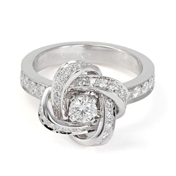 BOUCHERON ブシュロン リング ピヴォワンヌ ソリテール K18