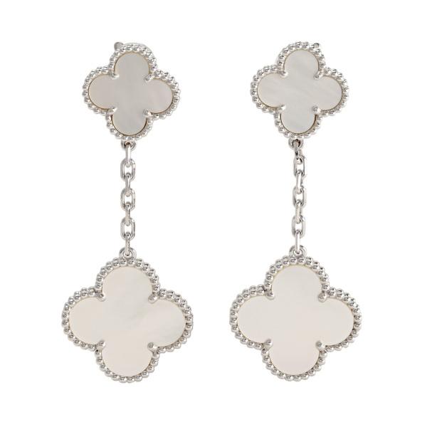 セミオーダー品 VanCleef&Arpels ヴィンテージアルハンブラ ピアス VanCleef＆Arpels ヴィンテージ アルハンブラ ピアス｜ブランド