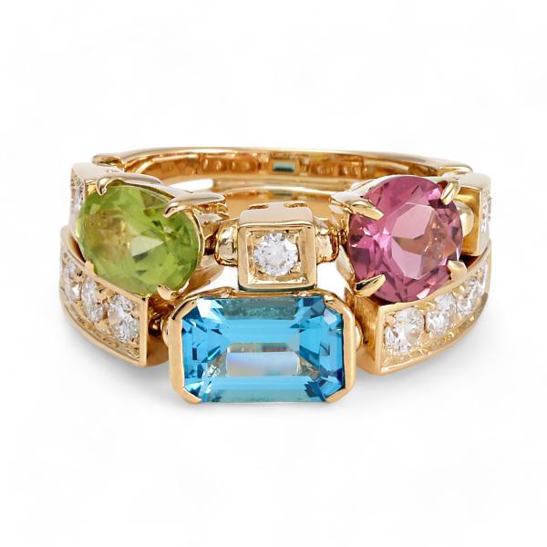 ブルガリ　アレグラリングです^_^ BVLGARI（ブルガリ） アレグラ マルチカラー K18YG イエローゴールド