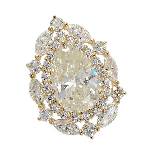 K18イエローゴールド ダイヤモンド リング : ジェムキャッスルゆきざき