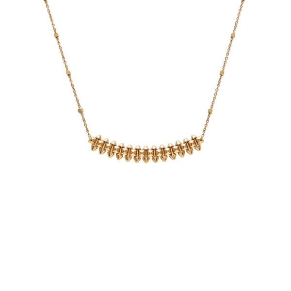 Cartier（カルティエ） クラッシュ ドゥ ネックレス SM K18ピンク