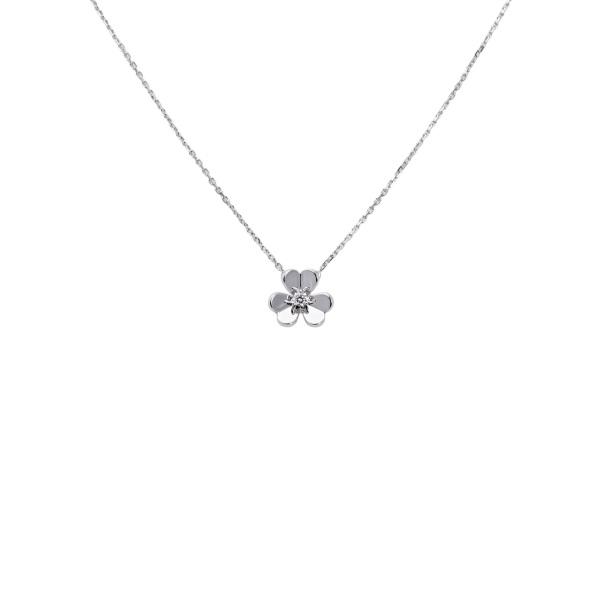 ヴァンクリーフ&アーペル　フリヴォルミニネックレスホワイトゴールドk18wg Van Cleef ＆ Arpels（ヴァンクリーフ ＆ アーペル） フリヴォル ミニ