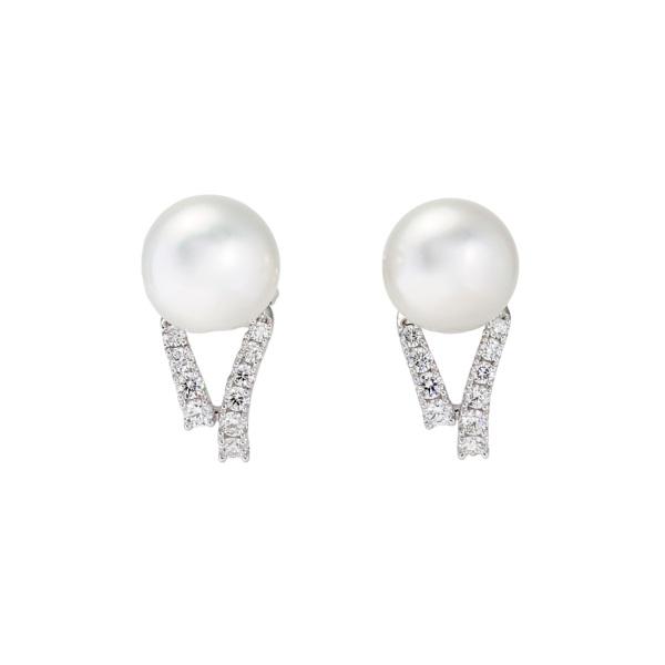 タサキ K18WG ホワイトゴールド ピアス 中古 : ジェムキャッスルゆき