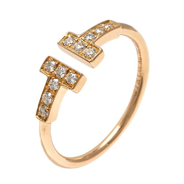 ティファニー　ワイヤーリング　ローズゴールド　美品 楽天市場】ティファニー TIFFANY&Co. Tワイヤー リング 指輪