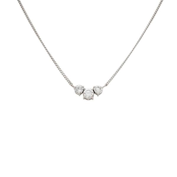 プラチナ850 ダイヤモンド ネックレス : ジェムキャッスルゆきざき