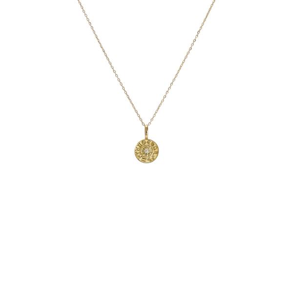 K18イエローゴールド ダイヤモンド ネックレス : ジェムキャッスルゆき