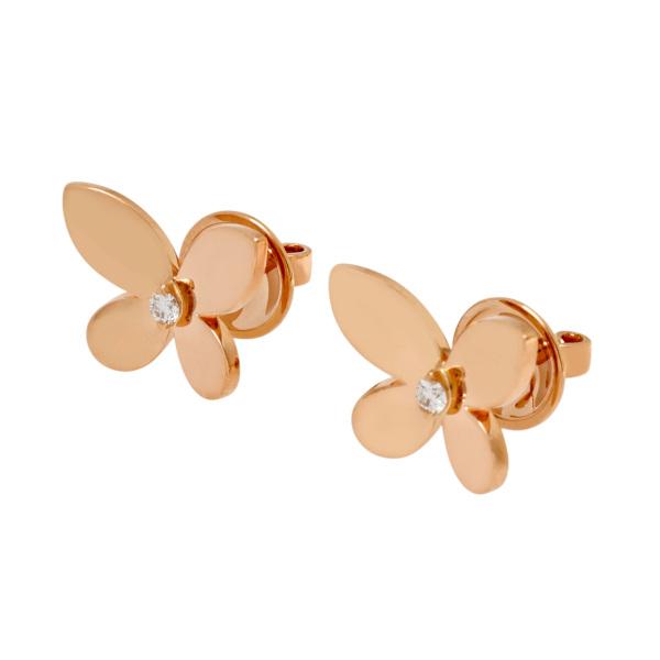 LKサロン バタフライ小ピアス PG ピンクゴールド LK サロン バタフライ小ピアス PG ピンクゴールド