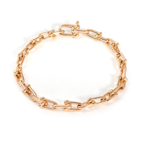 TIFFANY&Co. ティファニー ハードウェア スモール リンク K18ローズ