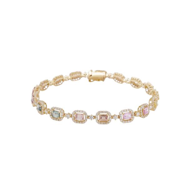 4℃ K18イエローゴールド　ダイヤモンドブレスレット K18イエローゴールド ブレスレット | 112021133002 | 【公式】4