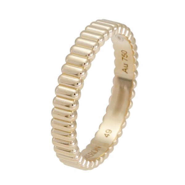 ブシュロン グログラン スモール イエローゴールド リング 18金