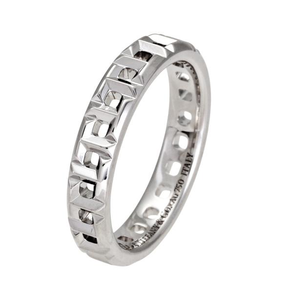 TIFFANY&Co.（ティファニー） T トゥルー ナロー K18ホワイトゴールド