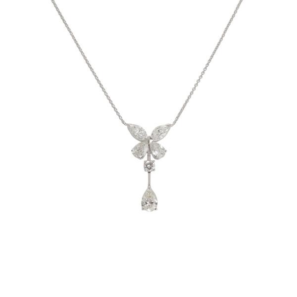 グラフ クラシックバタフライ ペアシェイプ ダイヤモンド K18