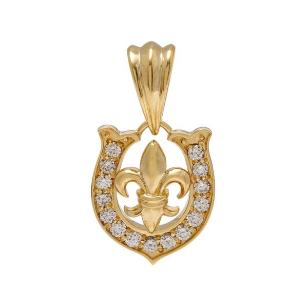 ユキザキ レガリア イエローゴールド ダイヤモンド ペンダントトップ