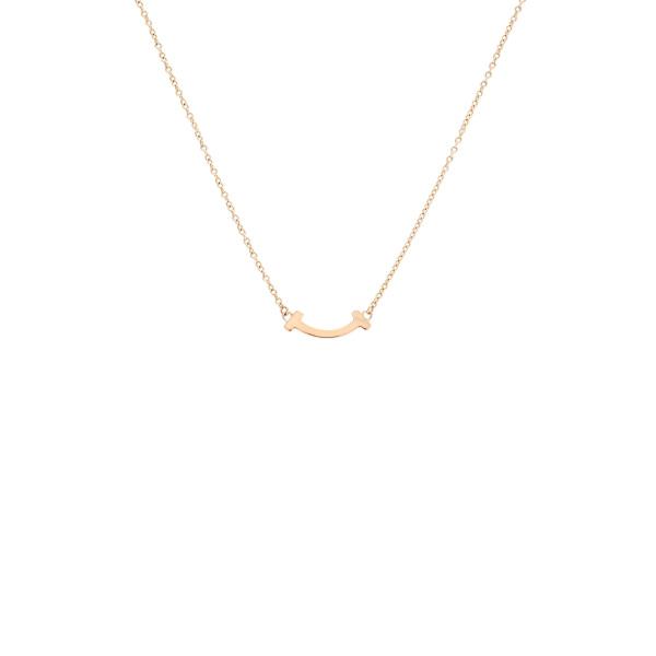 TIFFANY&Co. ティファニー T スマイル ミニ K18ローズゴールド  